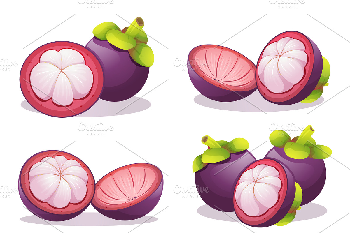 Fruit Cartoon Collection, a Decorative Illustration by YG Studio (Photo 19 of 22)
