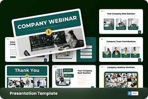 Sumpany - Webinar Keynote Template, a Presentation Template by GraphauseProject