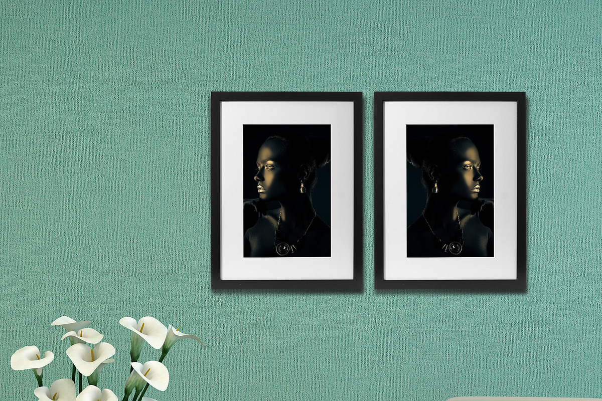 15 Room Frame Mockup, a Product Mockup by VaaniDesigns (Photo 1 of 15)