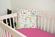 White Pillow Mockup in Crib #NN35, a Product Mockup by JENLYNN Stock Shop (Thumbnail 2 of 4)