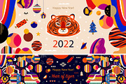 New Year & Christmas collection, a Seasonal Illustration by MoleskoStudio (Thumbnail 15 of 38)