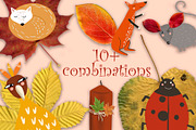 Dried Herbarium Thanksgiving leaves, an Animal Illustration by NataLyaroArt (Thumbnail 3 of 13)