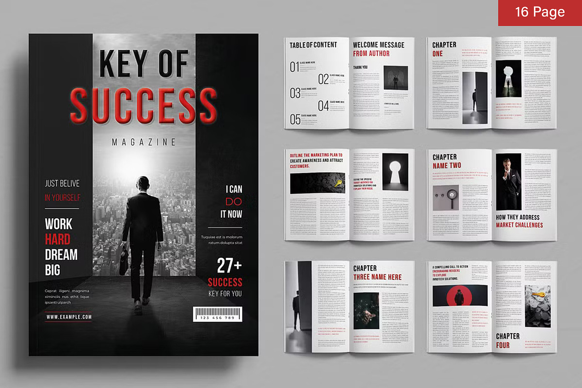 Magazine Bundle, a Magazine Template by ContestDesign (Photo 82 of 84)