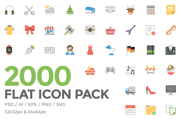Squid Ink Flat Icon Pack preview 5