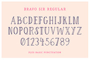Bravo Sir Font Family, a Serif Font by Salt & Pepper Designs (Thumbnail 4 of 11)