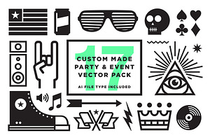 Vector Party & Event graphics