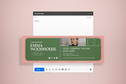 Aesthetic Email Signature, an Email Template by graphicook (Thumbnail 4 of 4)