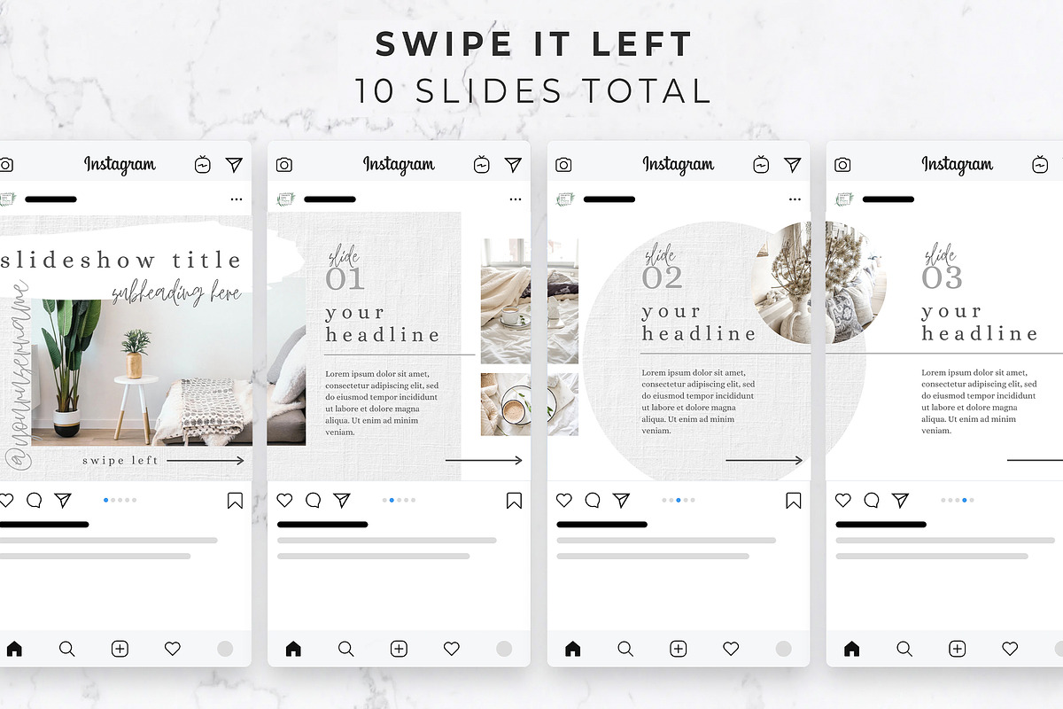 Instagram Post Carousel | Linen, a Social Media Template by Thirty One Palms Studio (Photo 3 of 7)