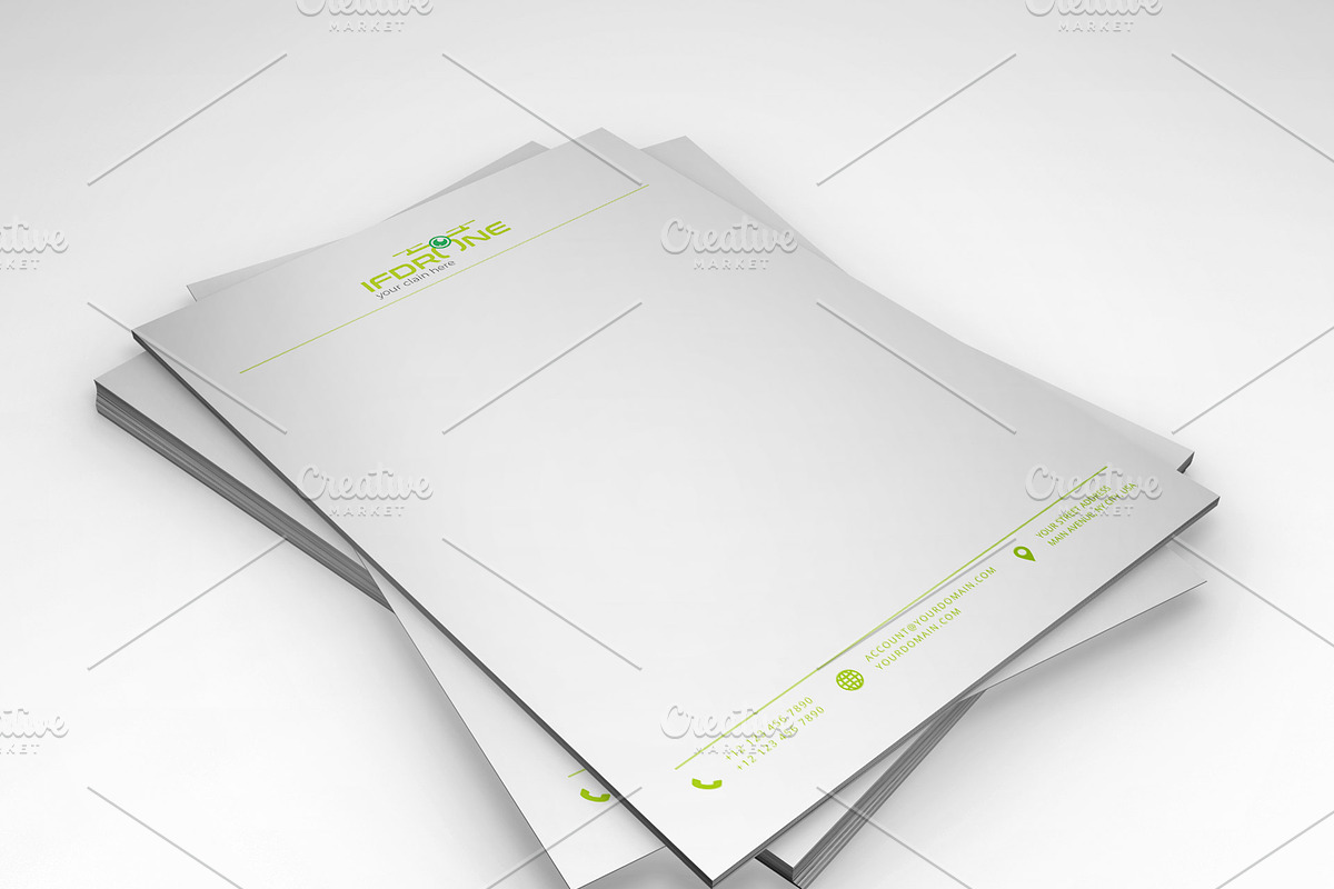 Drone logo, a Branding & Logo Template by Luis Quesada Design (Photo 5 of 5)