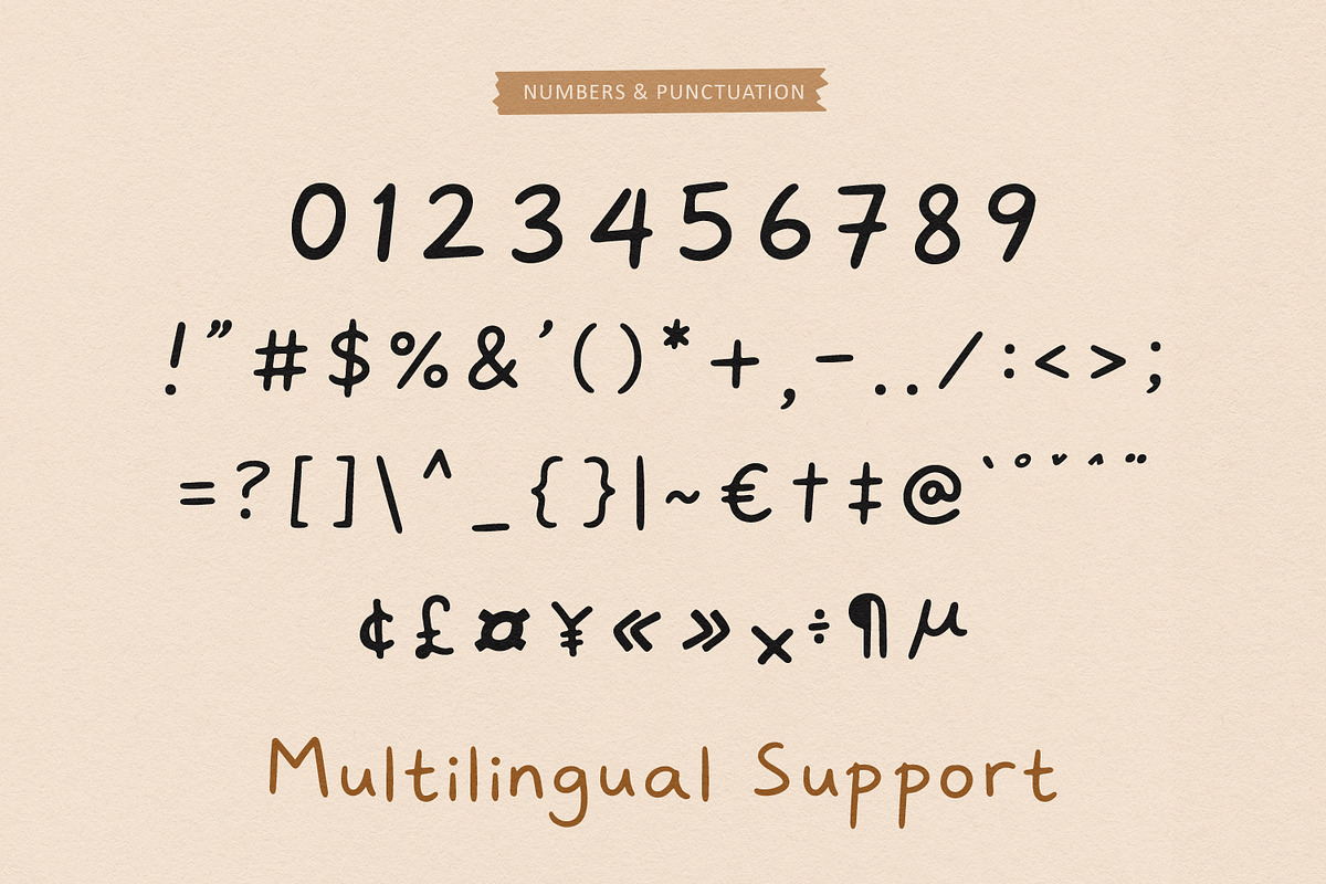 Crafeins Sudlocky Modern Cute Font, a Handwritten Font by Maulana Creative (Photo 6 of 7)