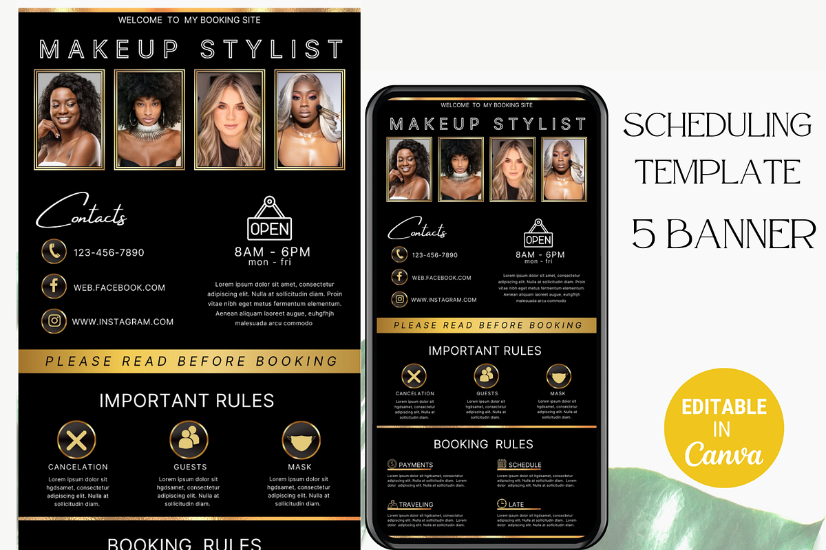 Acuity Scheduling Template, a Templates & Theme by TimCanvaTemplate (Photo 3 of 5)