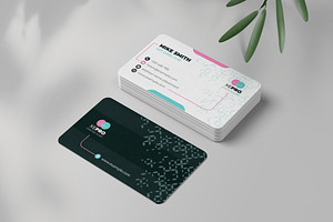 Clean Business Card Template, a Business Card Template by Cristal Pioneer