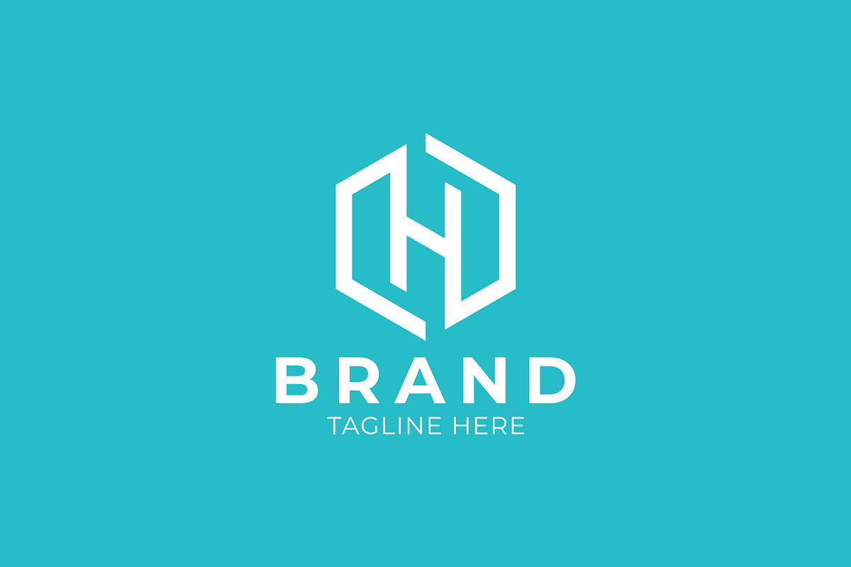 Logo Minimalist Hexagon Letter H, a Branding & Logo Template by Signatoro (Photo 3 of 3)