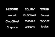 Universal - Technological Font, a Sans Serif Font by Luna Shop (Thumbnail 2 of 16)