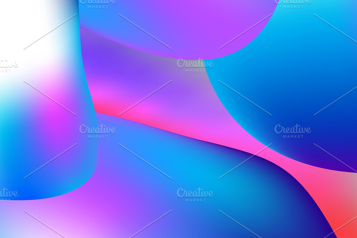 Trendy liquid backgrounds purple, a Technology Illustration by AlexZeL (Photo 8 of 12)