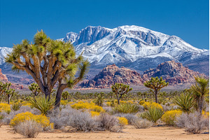 Before the Sierra Nevada Mountains, a Nature Photo by ZinetroN