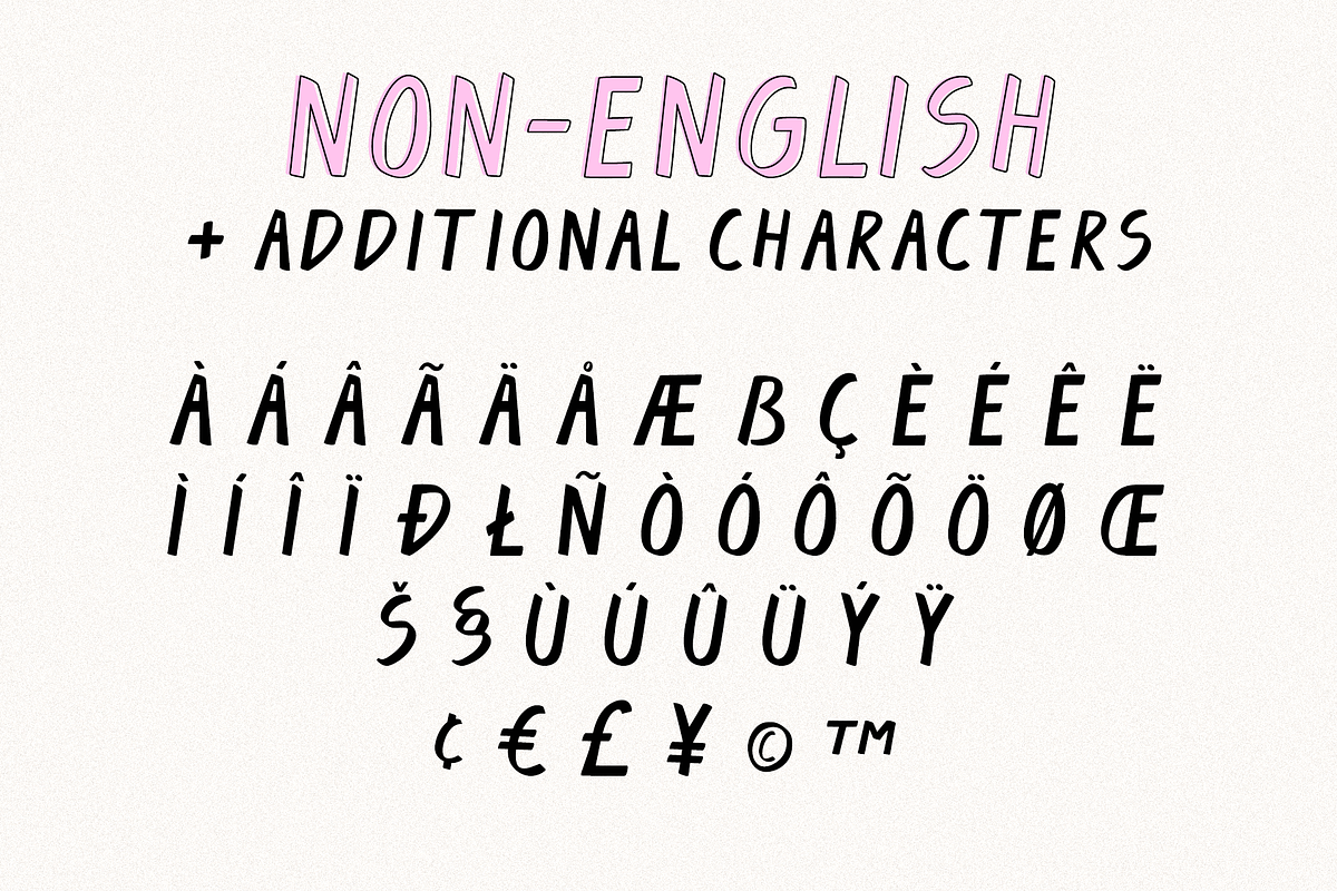 Rhodes | A Stylishly Bold Font Duo, a Font by Karissa Macapagal (Photo 9 of 10)