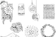 Succulent Elements & Illustrations, an Illustration by Valeri Nick (Thumbnail 3 of 5)