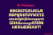 Sir Puffington Font, a Serif Font by Mysterylab Designs (Thumbnail 2 of 8)