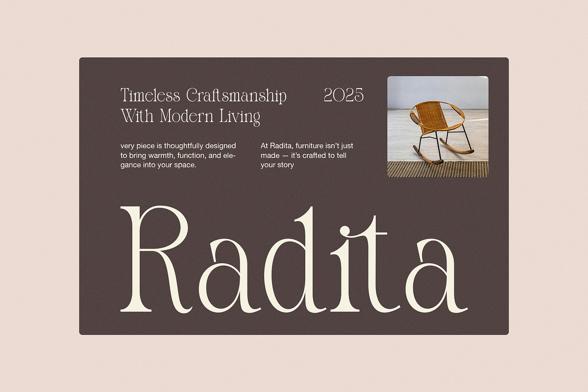Gillgh Elegant Serif Font, a Serif Font by Perfectype (Photo 3 of 8)