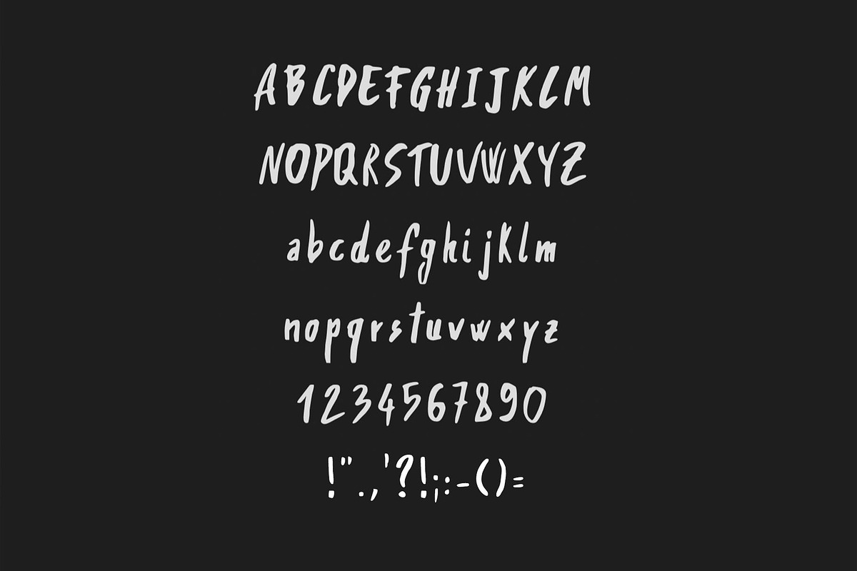 Teen Note - Handwritten Font preview 3