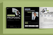 Black Corporate Project Proposal, a Stationery Template by Neermana (Thumbnail 2 of 12)