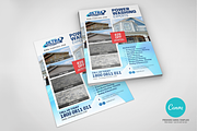 Pressure Washing Company Canva Flyer, a Flyer Template by PSDPixel (Thumbnail 3 of 4)