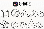 3D geometry stamp brush, a Brush Add-On by Petal Pixels (Thumbnail 3 of 7)