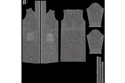 Black Hotel Bathrobe 3D Model, an Object 3D Model by rebrandy (Thumbnail 6 of 9)