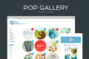 Pop Gallery Tumblr Theme