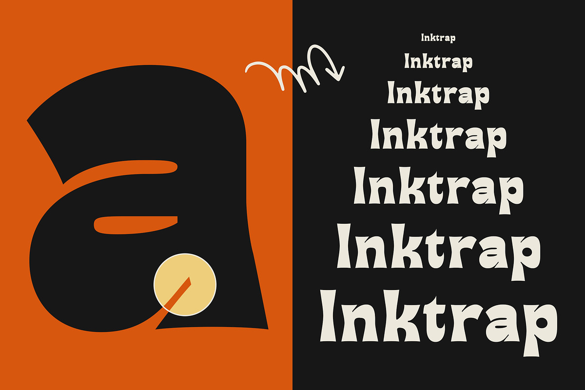DT Baretro - Retro Display, a Symbol Font by Dryy.type (Photo 2 of 11)