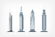 Set of skyscrapers, a Decorative Illustration by Good Studio (Thumbnail 3 of 3)