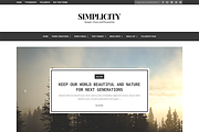Simplicity - Clean Blog WP Theme, a WordPress Template by inditheme (Thumbnail 4 of 4)