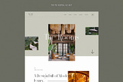 Tote | Hotel UI KIT Template, a Landing Page Template by Skolastika Phoebe (Thumbnail 4 of 8)
