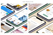 ALL 3D iPHONE MOCK-UP BUNDLE VOL-I4, an iPhone Mockup by Graphicsworld125 (Thumbnail 7 of 20)