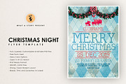Christmas Night, a Flyer Template by What a Story (Thumbnail 1 of 5)