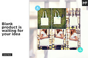 Tote Bag Mock-up, an Apparel Mockup by BlackMocca (Thumbnail 2 of 11)