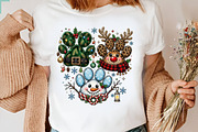 Christmas Paws Png Design, a Seasonal Illustration by Designking (Thumbnail 4 of 12)