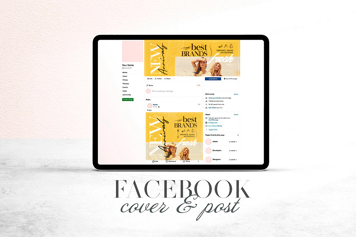 New Arrivals Social Media Pack, a Social Media Template by Touringxx Creative Studio (Photo 4 of 8)