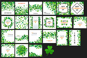 Set of St Patrick's Day backgrounds, a Poster Template by KannaaDesign (Thumbnail 3 of 5)