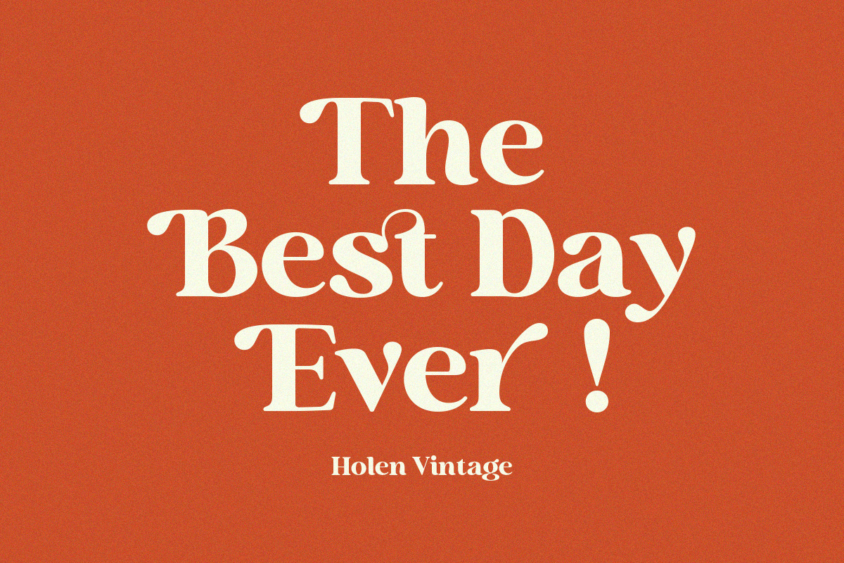 Holen Vintage, a Serif Font by Attract Studio (Photo 3 of 25)