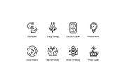Power and Energy Thin line icons, an Outline Icon by vectorstank (Thumbnail 6 of 6)