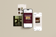 Moody Social Media Templates, a Social Media Template by Brand & Bloom (Thumbnail 3 of 15)