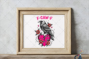 F-Caw-F PNG, Floral Heart Png, an Illustration by Creative Art (Thumbnail 5 of 6)