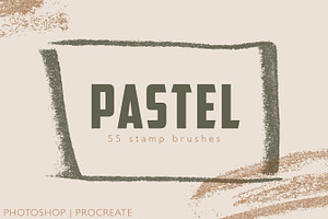 PASTEL stamps Photoshop/Procreate
