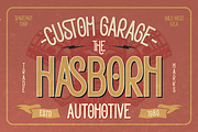 Elvison, a Sans Serif Font by Burntilldead (Thumbnail 8 of 12)