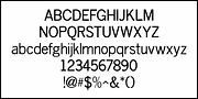 Columnist JNL, a Sans Serif Font by Jeff Levine Fonts (Thumbnail 3 of 5)