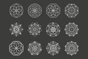 12 sacred geometry symbols, an Illustration by pixelwerk (Thumbnail 2 of 4)