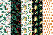 Merry Christmas Watercolor Set, a Decorative Illustration by Olga Alexeenko (Thumbnail 4 of 10)