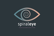 Spiral Eye Logo, a Branding & Logo Template by MLJ studios (Thumbnail 2 of 3)